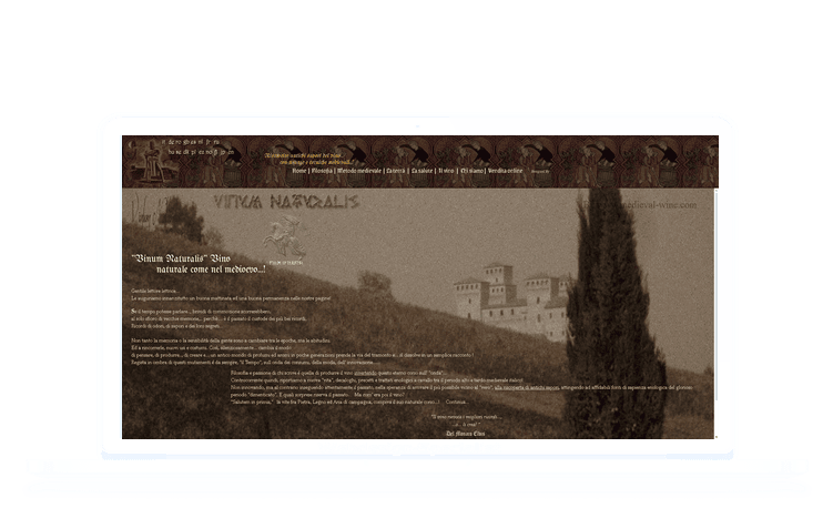 Sito web  Medieval-Wine