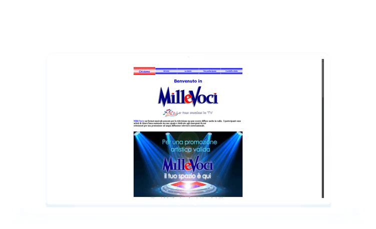 Esempio sito dopo Restyling